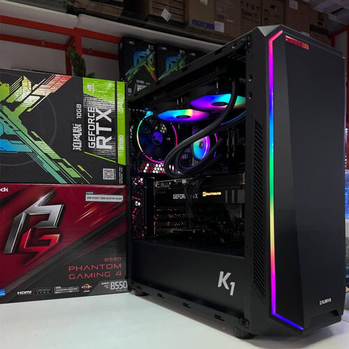 Мощный игровой пк с водяным охлаждением